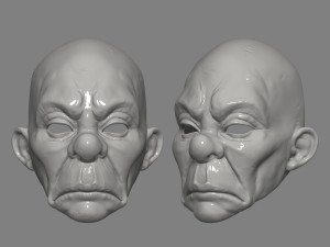 clown mask dark knight cosplay halloween helmet stl file 3D-printmodel