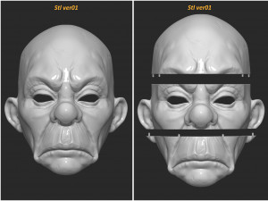 clown mask dark knight cosplay halloween helmet stl file 3D-printmodel