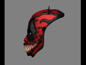 deadpool venom mask cosplay halloween helmet stl file 3D Принт Модель