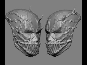 deadpool venom mask cosplay halloween helmet stl file 3D Принт Модель