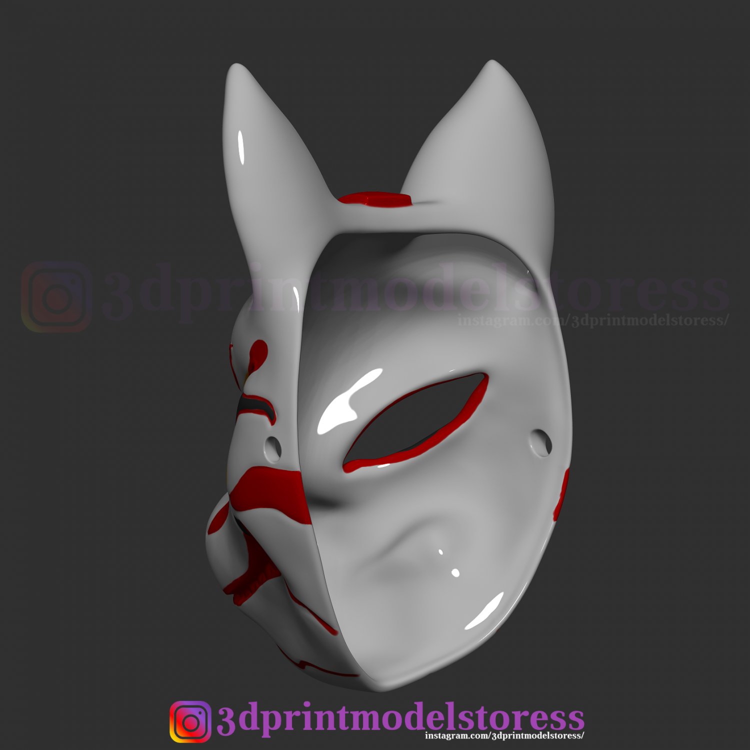 hotaru haganezuka hyotokko mask 3d print stl - kimetsu no yaiba helmet  Modelo de Impressão 3D in Brinquedos 3DExport