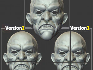 secuaces caballero oscuro payaso joker m&aacute;scara disfraz casco Modelo de impresión 3D