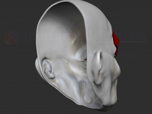 joker henchmen dark knight clown mask 3D Print Model