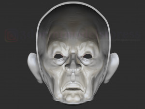 joker henchmen dark knight clown mask 3D Print Model