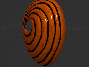 naruto tobi obito uchiha cosplay halloween costume helmet 3D Print Model