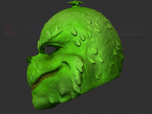 the grinch mask christmas costume xmas helmet cosplay 3D प्रिंट मॉडल