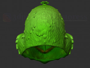 the grinch mask christmas costume xmas helmet cosplay 3D प्रिंट मॉडल
