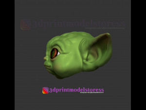 mandalorian baby yoda helmet costume cosplay star wars Model Cetak 3D