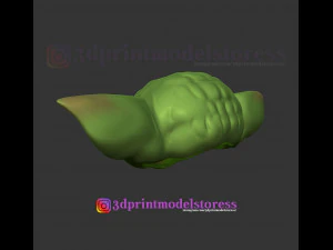 mandaloriano beb&eacute; yoda casco disfraz cosplay star wars Modelo de impresión 3D