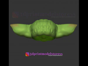 mandaloriano beb&eacute; yoda casco disfraz cosplay star wars Modelo de impresión 3D