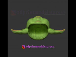 mandaloriano beb&eacute; yoda casco disfraz cosplay star wars Modelo de impresión 3D