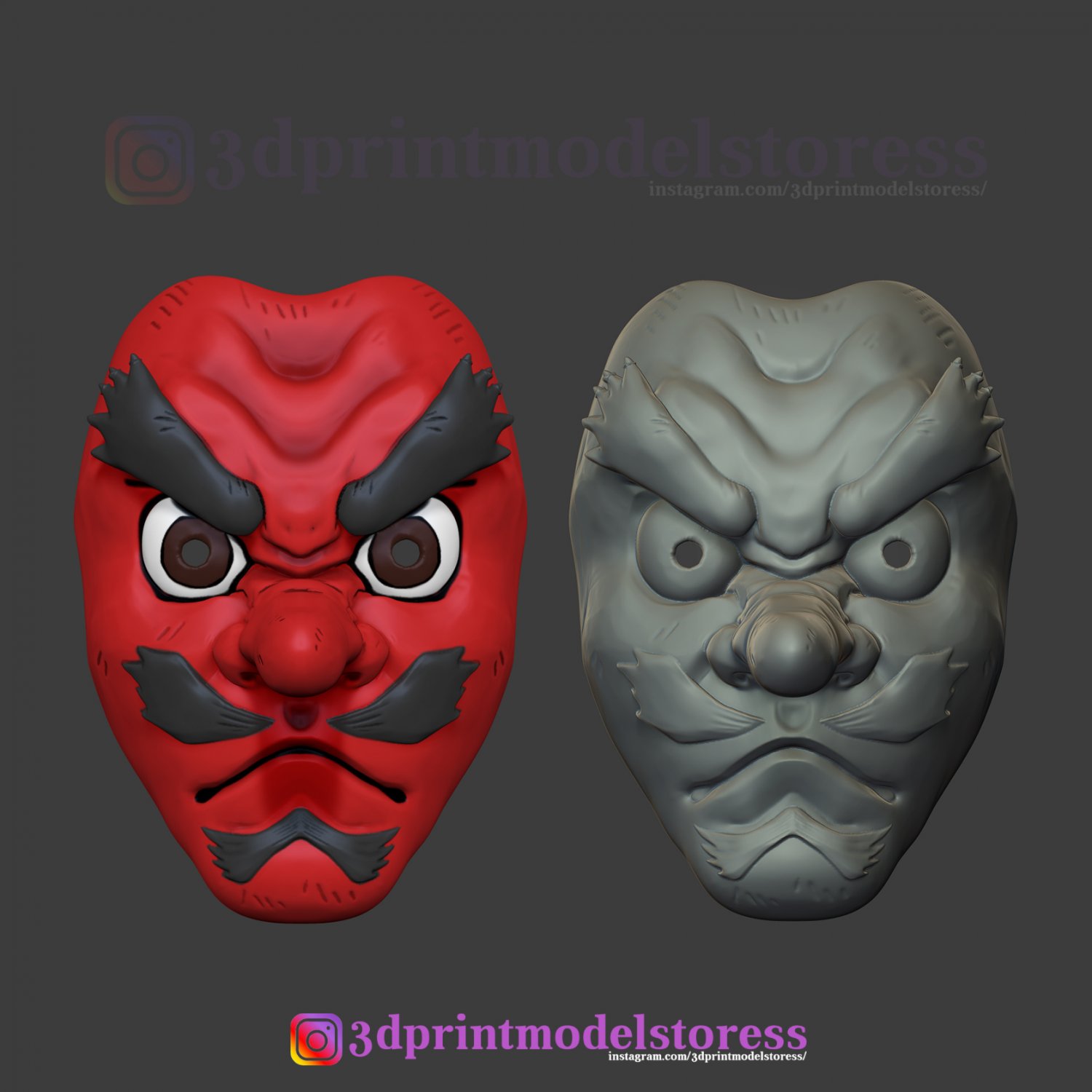 Hotaru Haganezuka Hyottoko Mask Demon slayer kimetsu no yaiba 3D print model