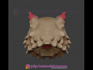 demon slayer inosuke mask kimetsu no yaiba cosplay helmet 3D Принт Модель