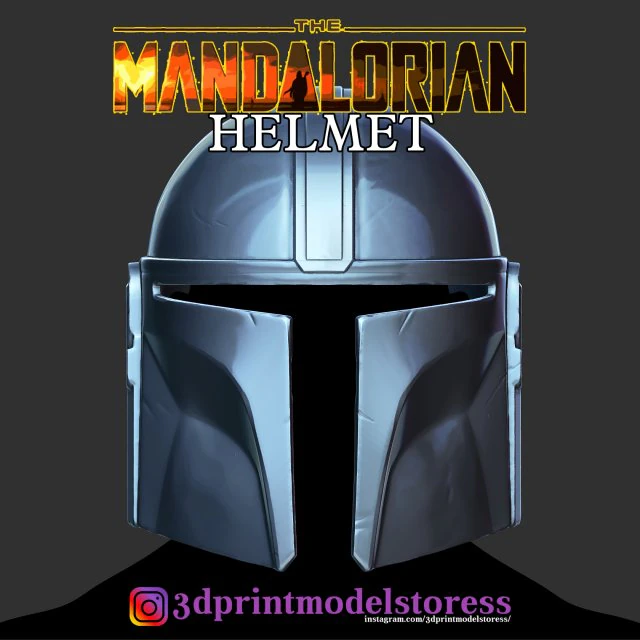 the mandalorian helmet - star wars 2020 printing model 3D Print Model .c4d .max .obj .3ds .fbx .stl .blend 