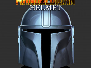 the mandalorian helmet - star wars 2020 printing model 3D Print Model