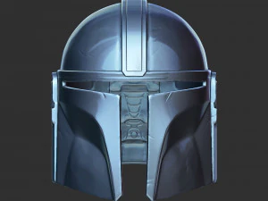 the mandalorian helmet - star wars 2020 printing model 3D Print Model