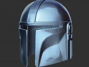 the mandalorian helmet - star wars 2020 printing model 3D Print Model