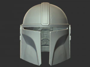 the mandalorian helmet - star wars 2020 printing model 3D Print Model