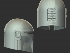 the mandalorian helmet - star wars 2020 printing model 3D Print Model