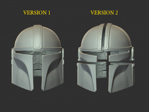 the mandalorian helmet - star wars 2020 printing model 3D Print Model