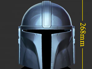 the mandalorian helmet - star wars 2020 printing model 3D Print Model