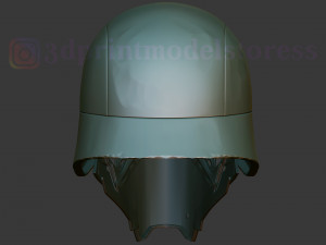 kylo ren helmet star wars cosplay costume stl file 3D Print Model