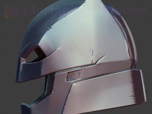 batman vs superman helmet cosplay dc comic 3d print model Model do druku 3D
