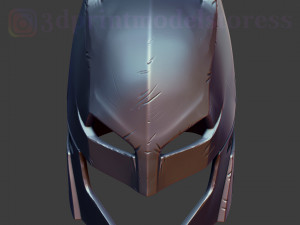 batman vs superman helmet cosplay dc comic 3d print model Model do druku 3D