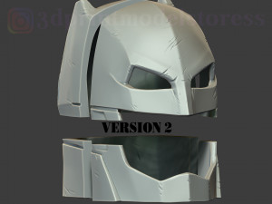 batman vs superman helmet cosplay dc comic 3d print model Model do druku 3D
