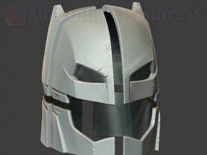 batman vs superman helmet cosplay dc comic 3d print model Model do druku 3D