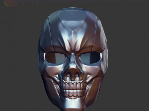 black mask harley quinn movie cosplay helmet 3D Print Model