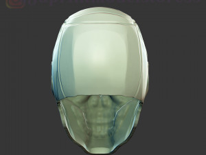 black mask harley quinn movie cosplay helmet 3D Print Model
