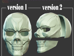 black mask harley quinn movie cosplay helmet 3D Print Model