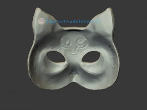 spider splicer kitty mask - splicer cat mask cosplay helmet 3D Print Model
