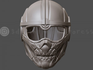taskmaster mask black widow marvel helmet Model do druku 3D