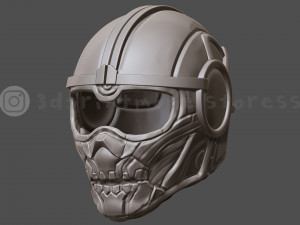 taskmaster mask black widow marvel helmet Model do druku 3D