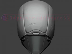 red hood helmet - red hood injustice cosplay mask 3d print model 3D Print Model