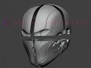 red hood helmet - red hood injustice cosplay mask 3d print model 3D Print Model
