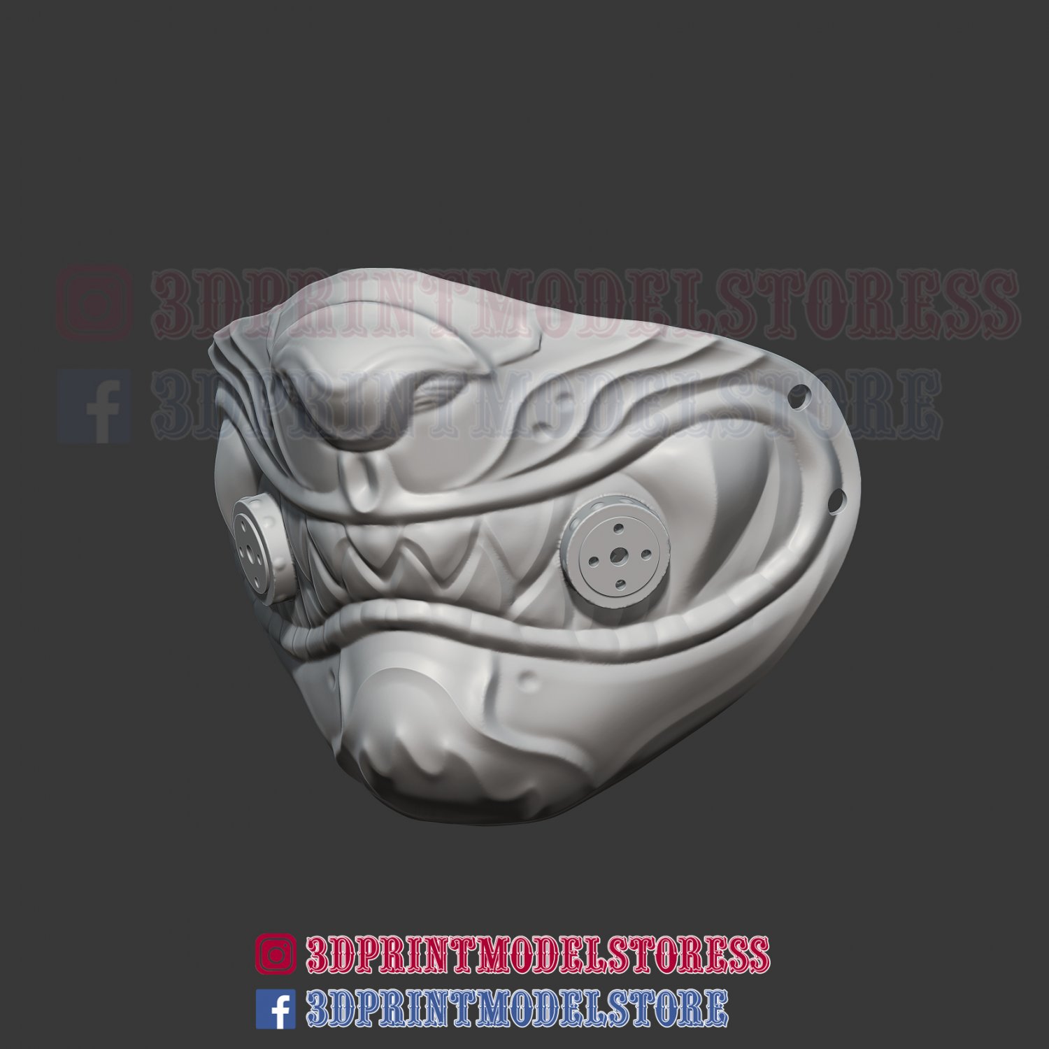 hotaru haganezuka hyotokko mask 3d print stl - kimetsu no yaiba helmet 3D  Print Model in Toys 3DExport