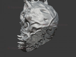 the spider man venom mask cosplay helmet stl 3d print model 3D-Druckmodell