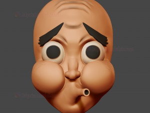 hotaru haganezuka hyotokko mask 3d print stl - kimetsu no yaiba helmet Model Cetak 3D