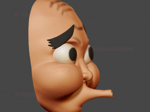 hotaru haganezuka hyotokko mask 3d print stl - kimetsu no yaiba helmet Model Cetak 3D