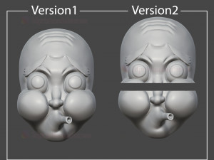 hotaru haganezuka hyotokko mask 3d print stl - kimetsu no yaiba helmet Model Cetak 3D