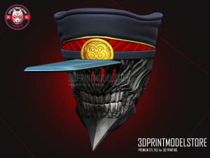 Chainsaw Man Cosplay Helmet - Katana Man Ghost Devil 3D Принт Модель