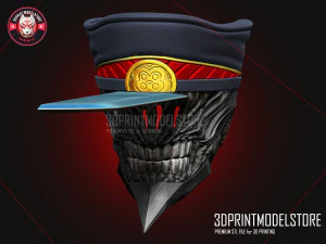 Chainsaw Man Cosplay Helmet - Katana Man Ghost Devil 3D Print Model