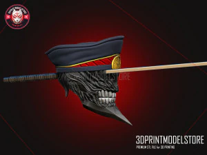 Chainsaw Man Cosplay Helmet - Katana Man Ghost Devil 3D Print Model