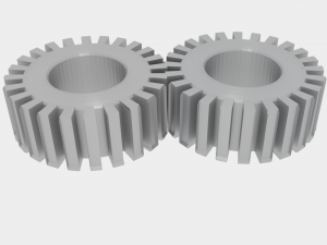 gears video animation Modelo 3D
