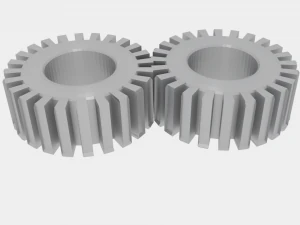 기어 비디오 애니메이션 3D 모델