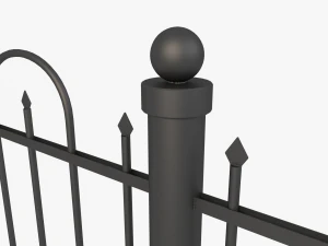 iron fence 3D Model
