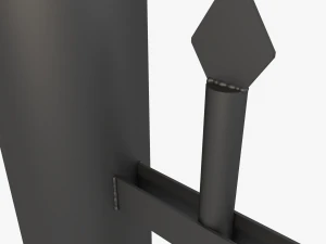 iron fence 3D Model